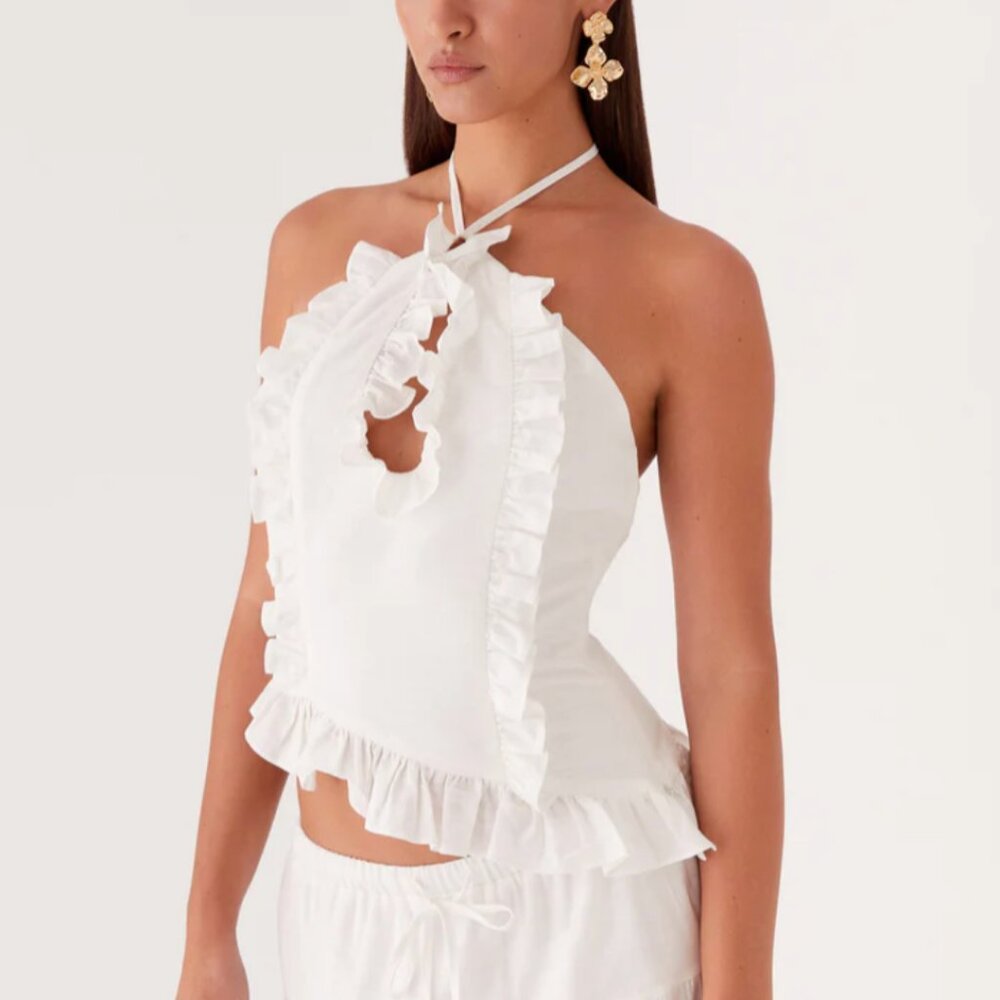 Peppermayo Mariella Top - White Sz 2